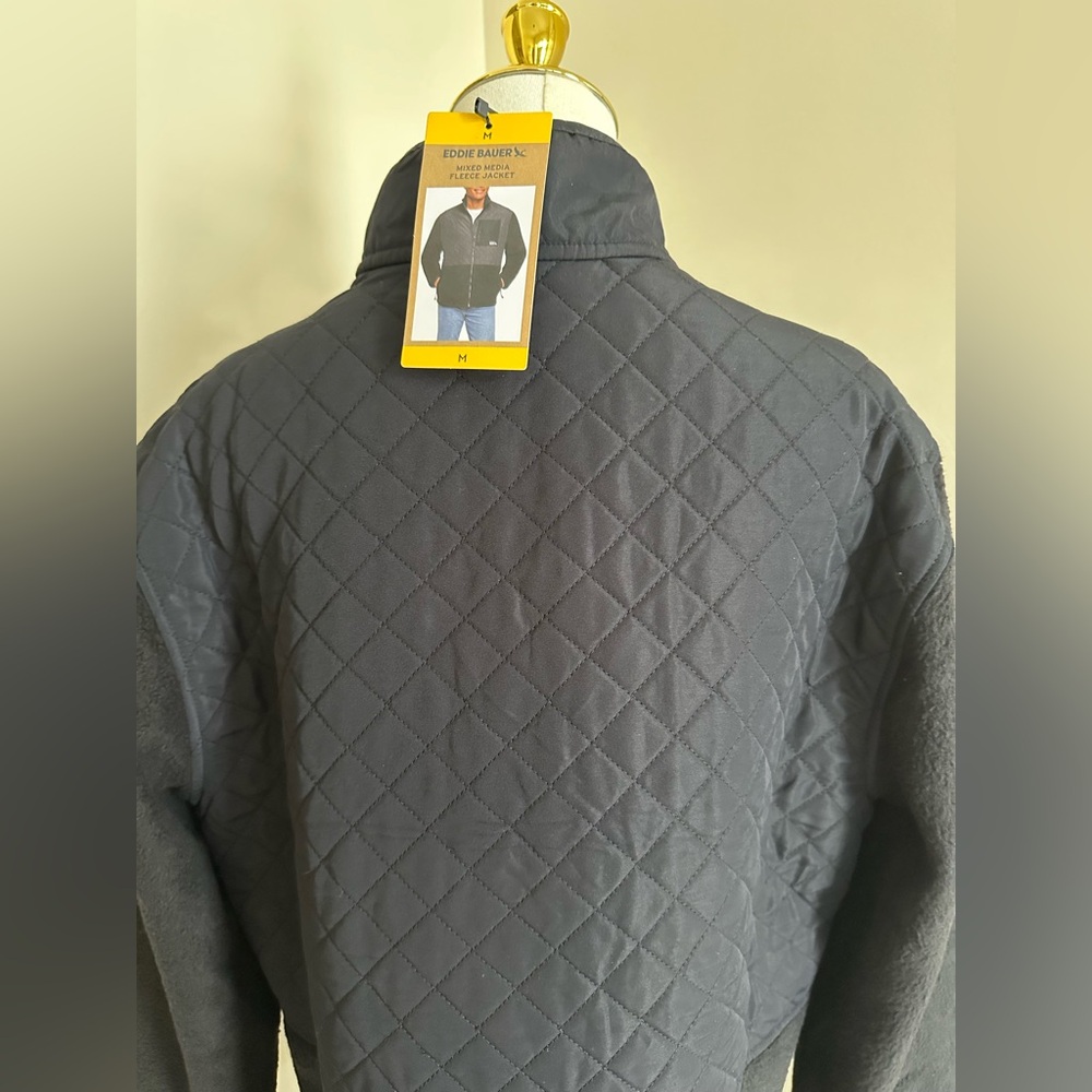 NWT Eddie Bauer Mixed Media Jacket- Medium - Picture 5 of 10